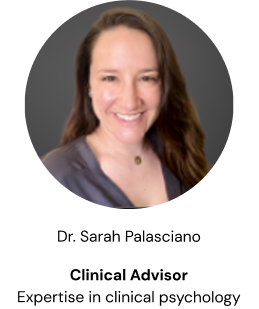 Dr. Sarah Palasciano - Clinical Advisor